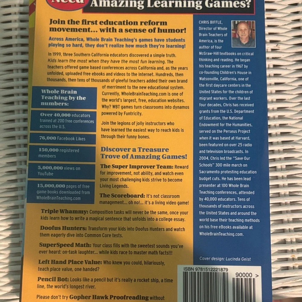 Whole Brain Teaching 122 Amazing Games Book Set Classroom Management
